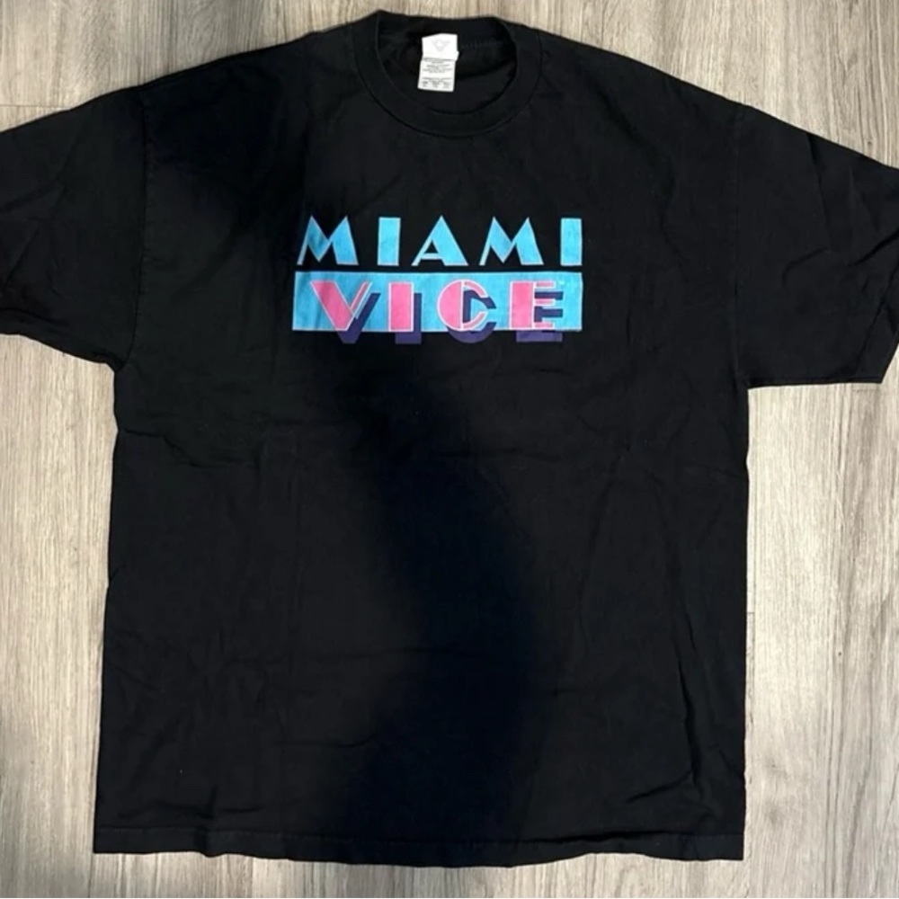 Alstyle Black Miami Vice Tee